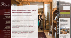 Desktop Screenshot of neubergerhof.at